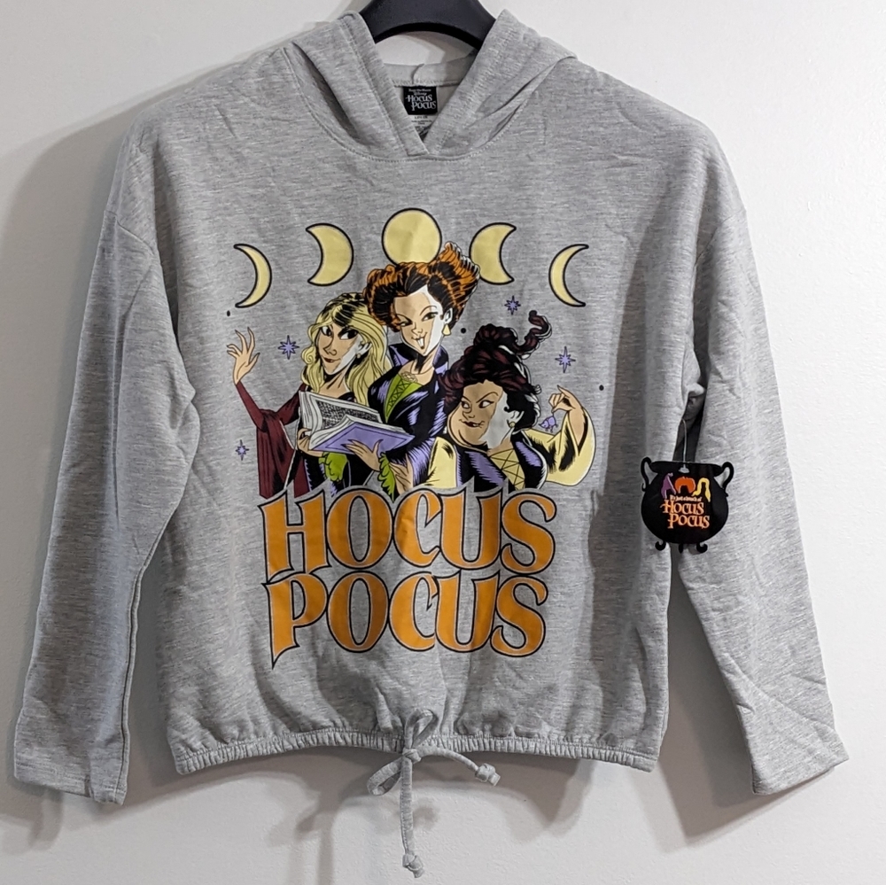 Disney Hocus Pocus Sanderson Sisters Women's Hooded Sweatshirt, Size L(11-13)